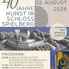 Jubiläum                            "40 Jahre Kunst im Schloss"